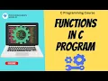 C Programming Functions and Modular Programming Explained Intro Declaration and Argument Passing