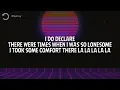 Simon & Garfunkel - The Boxer (Lyrics)