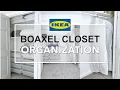 GUEST CLOSET ORGANIZATION Installing Ikea Boaxel