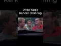 Nuke Tips - Write Node Render Orders