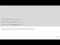 2 Describing the Template Method Pattern