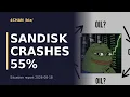 Micron Hits 1000 Sandisk CRASHES 55 Same Day biz 2026-08-18