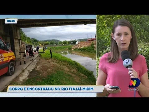 Polícia: Corpo é encontrado no Rio Itajaí-Mirim