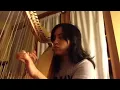 avril 14th - aphex twin (harp cover)