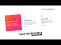 CSS Responsive Card Hover Effects Gradient Cards Hover Effect Html CSS 2021