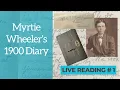 Lagu Myrtie's 1900 Diary Live Replay #2