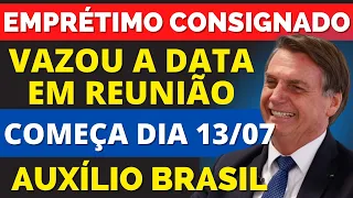 URGENTE! VAZOU A DATA DO EMPRÉSTIMO CONSIGNADO AUXÍLIO BRASIL - VEJA OS DETALHES