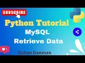 Python MySQL Fetch Records Explained SELECT Query fetchall Python Basics