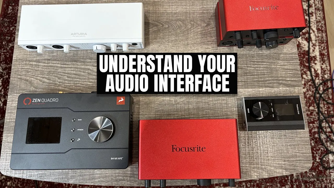 Your Audio Interface - What You Need To Know!