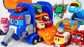 GoGoDino S4 Mobile Transformation Camp Max Appeared With Mini Transform Dinosaur DuDuPopTOY 