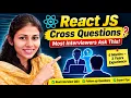 React JS Interview Cross Questions Answers 6 Months 3 Years Experience