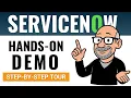 What is ServiceNow Hands-On Demo Step-by-Step Tour