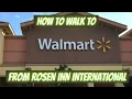 How to walk to Walmart Turkey Lake Road From Rosen Inn International Drive Orlando Florida IDRIVE