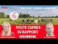 Lagu Toekomst zonder landbouw? Foute cijfers in rapport Wennink.