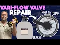 How to REPAIR and Service your HAYWARD Vari-Flow Valve