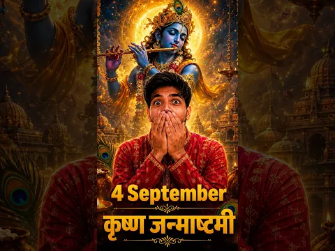 4 September Krishna Janmashtami🔥 | Vikash Baniya | #shorts