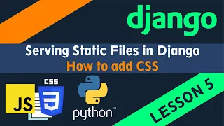 Serving Static Files in Django - How to add CSS to your Python Django Project