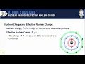Nuclear Charge and Effective Nuclear Charge
