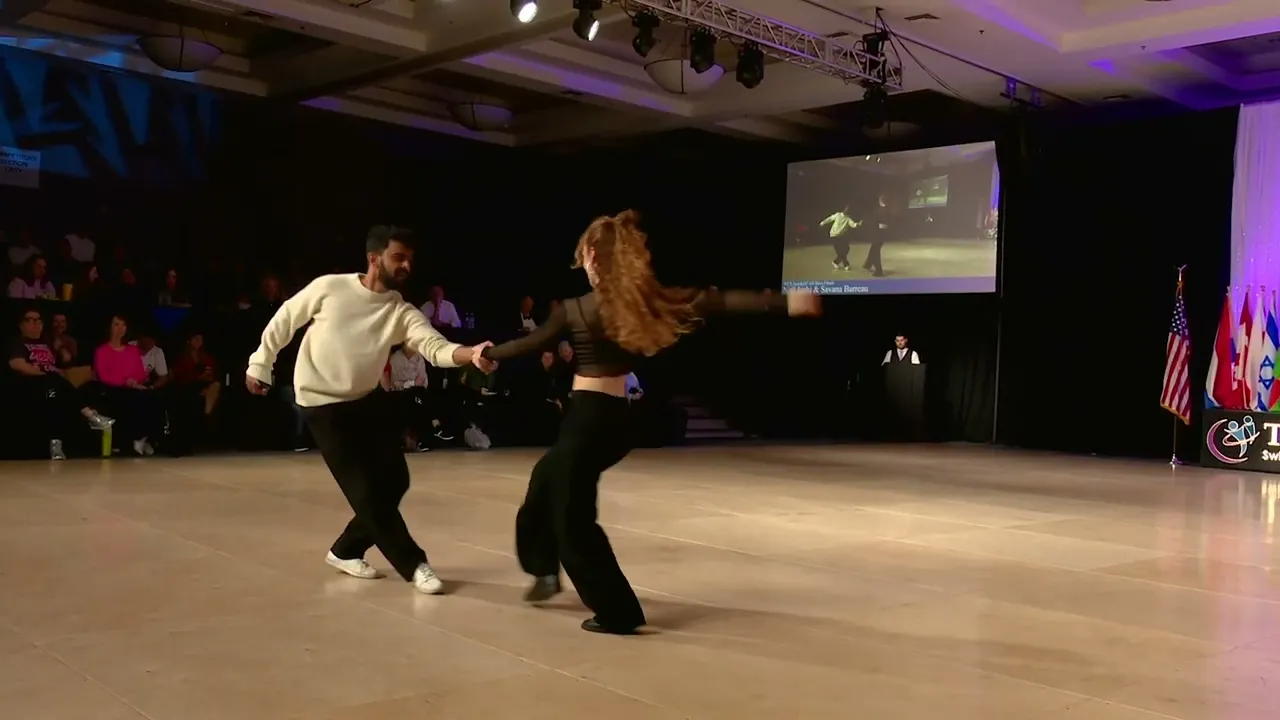 Neil Joshi and Savana Barreau - Jack & Jill Swing - All Star Finalist - The Open 2025