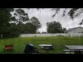 Nature ASMR - Gentle Rain from the Back Porch