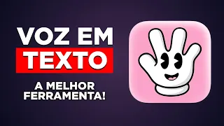 Como transformar VOZ em TEXTO com facilidade | Melhor conversor! [GRÁTIS]