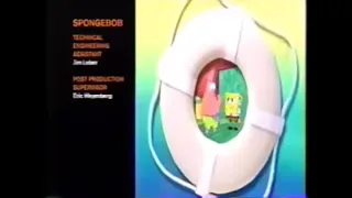 Nickelodeon Split Screen Credits 2002 Credits Squid On Strike Sandy Spongebob And The Worm 