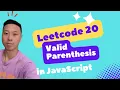 Grind 75 - Valid Parenthesis