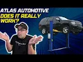 Atlas Car Lift 9 000lbs - 2 Post Lift