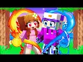 Download Lagu Fire Girl and Water Dash Love Story in Minecraft…