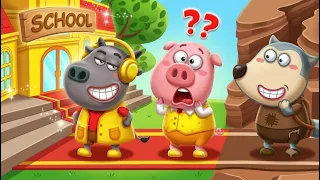 Bebé Wolfoo | ¿Es Esta Escuela Para Wolfoo? 🏫 Cuentos Mágicos | Dibujos animados para niños