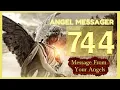 Angel Number 744 Meaning connect with your angels and guides