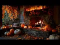 Download Lagu 4K Autumn Fireplace 12 Hrs🔥 Cozy Crackling Fire Atmosphere with Burning Logs [No Music]