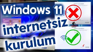 Windows 11 internetsiz kurulum nasıl yapılır, - internet bağlantım yok -oobe\bypassnro