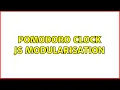 Pomodoro Clock JS Modularisation