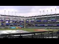 Time-lapse: Crews remove the tarp at Progressive Field