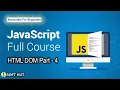 JavaScript For Beginners Tutorial - 10 HTML DOM Part