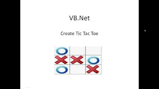 How to Create Advanced Tic Tac Toe Game in Visual Basic Net