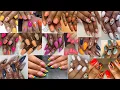 Most Colourful Acrylic Short Square Almond Nails Designs for Pretty ladies Vibrant Gel Polish