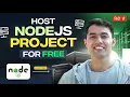 Host Your Node js App for FREE