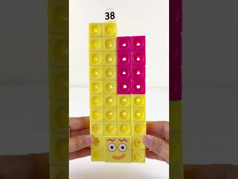 Let's Build Numberblocks Mathlink Cubes 38 with New Activity Set 2026 #numberblocks