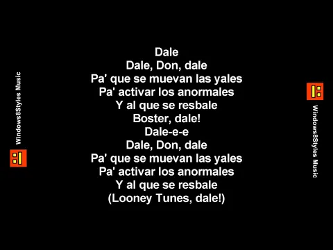 Download MP3 Don Omar - Dale Don Dale (Letra)