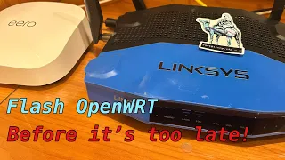Escaping ISP Firmware OpenWRT Installation 2026 Linksys WRT3200ACM