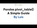 Pandas pivot - table
