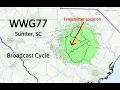 WWG77 Sumter SC Broadcast Cycle from TheRadioEnthusiast - 2023