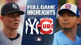 YANKEES vs CUBS Full Game Highlights July 31 2026 MLB Season