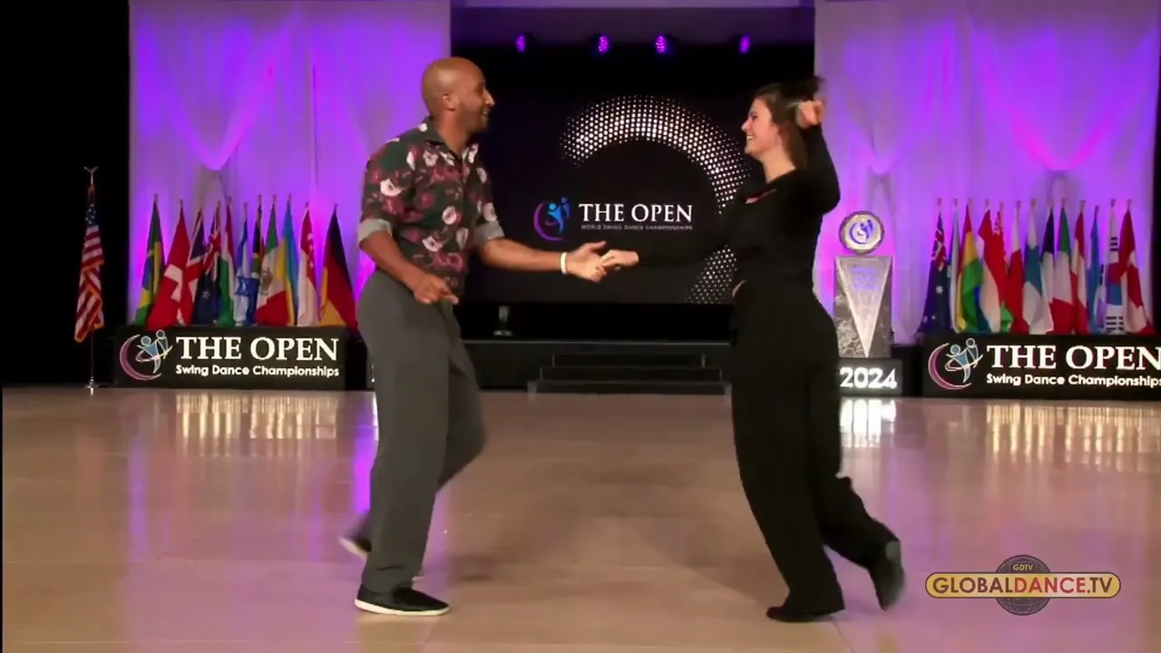 Sam Vaden and Jula Palenga - Jack & Jill Swing - All Star Finalist - The Open 2024