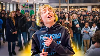 12 year old prodigy sings L'enfer by Stromae
