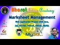Marksheet Management Project Class - 01