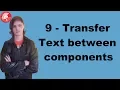 Delphi Programming Course FMX 9 - Transfer Text between components