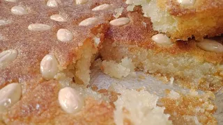 البسيمة الرهييييييبة من أجمل الحلويات الشرقيه جربوها مش هاتندموا من مطبخي فاطمه ابو حاتي 